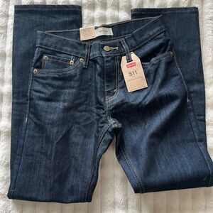 Boy’s Levi's 511 Slim Jeans - Deep Indigo - Size 14
